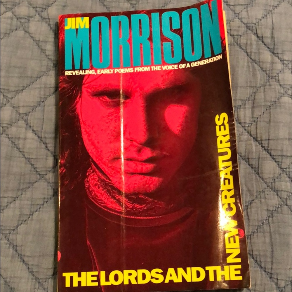 Jim Morrison poetry book